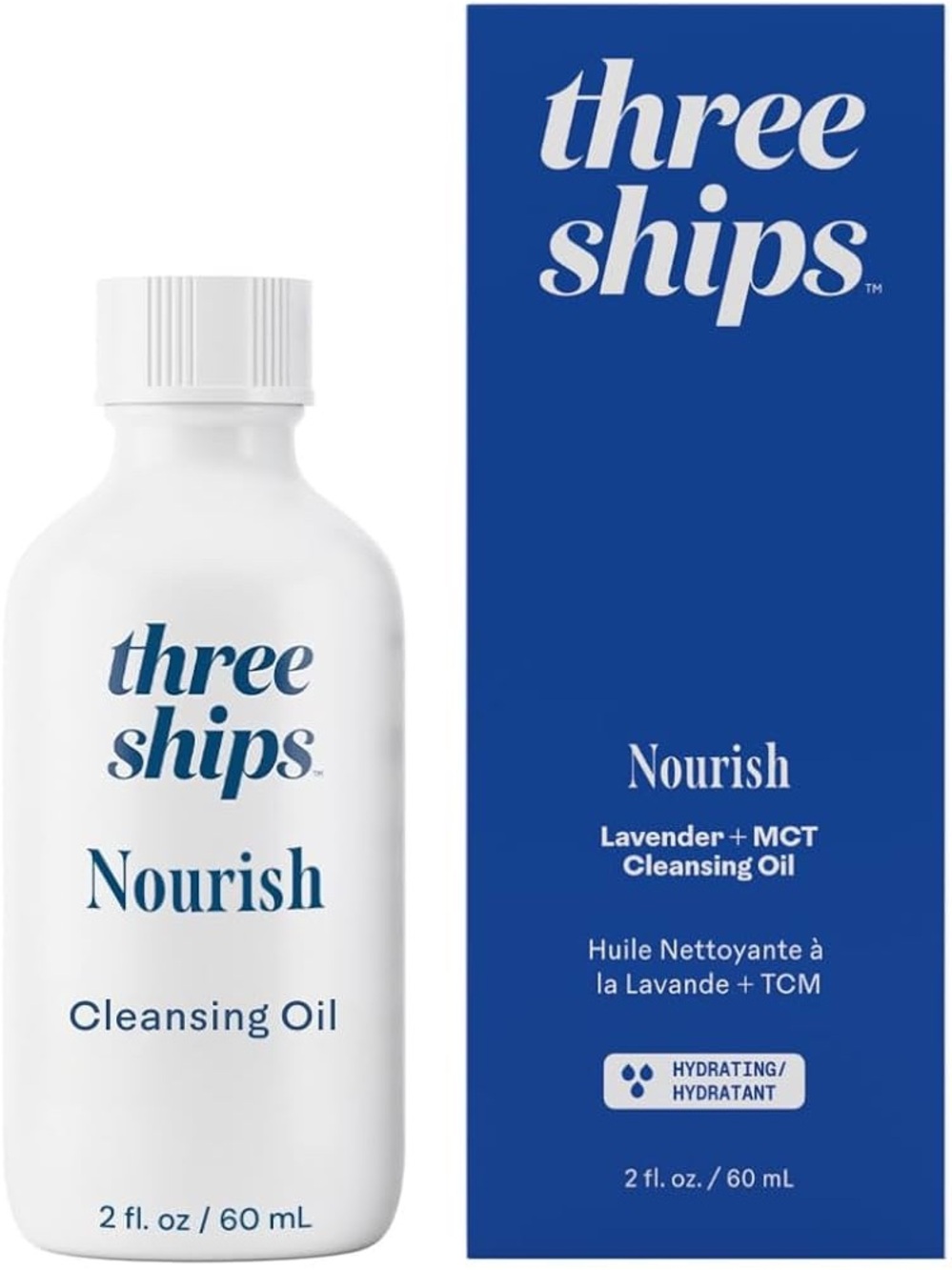 Three Ships Nourish Lavender + MCT Cleansing Oil